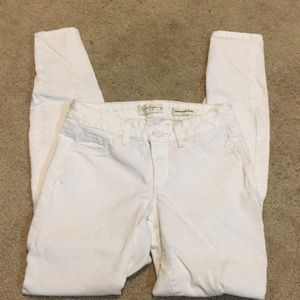 White jeans
